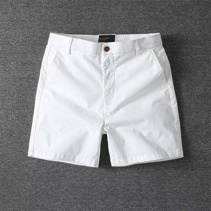 Men's Casual Slim Fit Straight Cargo Shorts