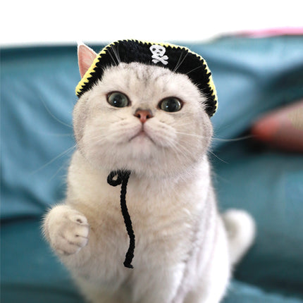 Pirate Hat Leaky Ear Small Handmade Pet Costume