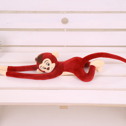 Plush Toy Long Arm Hanging Monkey Curtain Home Decoration