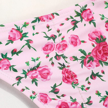 Swimwear Women's Printed Strap Bikini