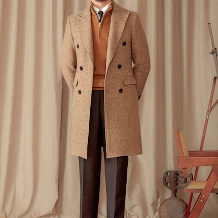 Color Dots Mid-length Coat