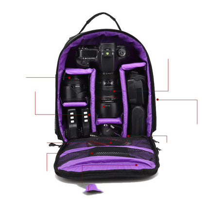 Puhongda Digital SLR Camera Bag Large Capacity Waterproof Portable Outdoor Men's Backpack