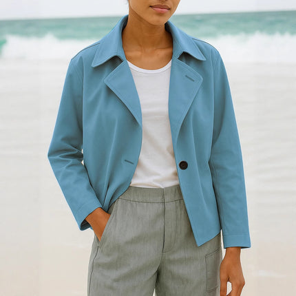 Jacket Coat Women's Solid Color Short Small Suit