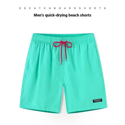 Anti-embarrassment Swimsuit Quick-drying Beach Pants Men's Plus Size