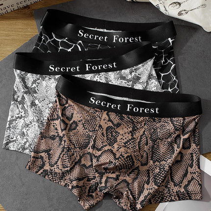 Men's Cool Thin Loose Fashion Personality Boxer Shorts