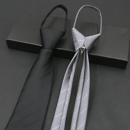 Men's Formal Wear Business Zipper Tie-free
