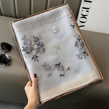 Women's Wild Korean Style Affordable Luxury Style Autumn And Winter Warm Scarf