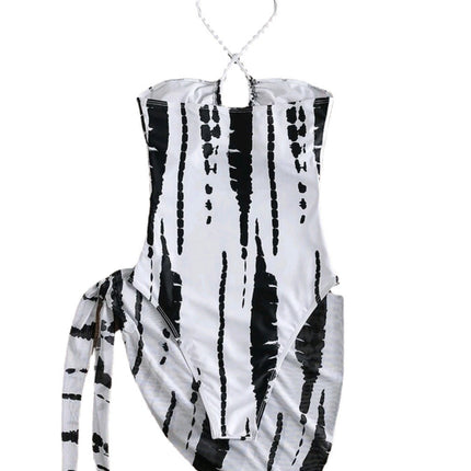 Three Piece Split Bikini Women's Swimsuit