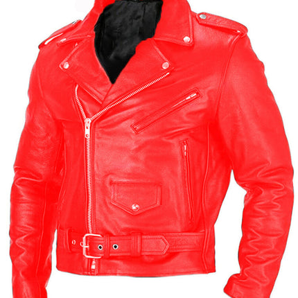 Motorcycle Men's Leather Clothing Spring And Autumn