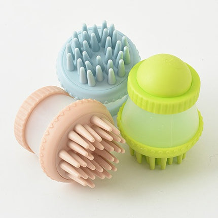 Multifunctional Pet Bathing Brush Silicone Massage Brush