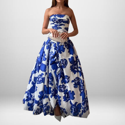 Fashion Tube Top High Waist Dress Women