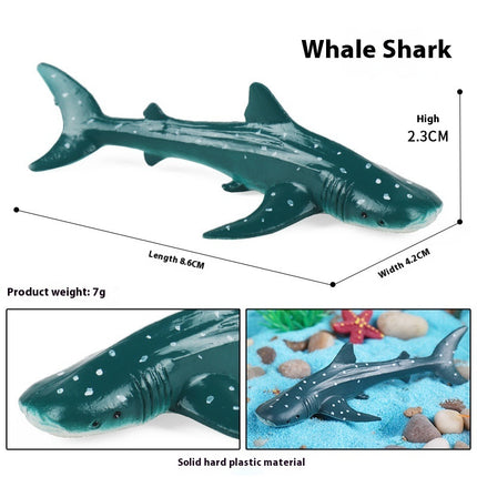 Simulation Marine Animal Model Children's Cognitive Toy