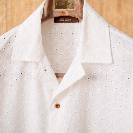 Pure Cotton Breathable Summer Refreshing Short Sleeve