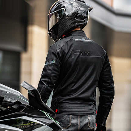 Motorcycle Cycling Clothing Mesh Breathable Jacket Men's Coat