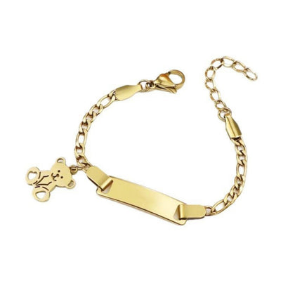 Adjustable DIY Text Bracelet Made Of Titanium Steel