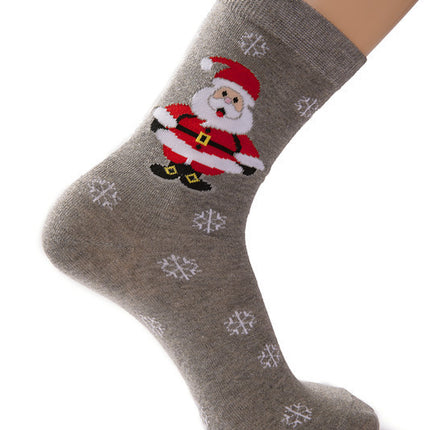 Big Red Cotton Christmas Mid-calf Personality E-commerce Socks Gift Socks