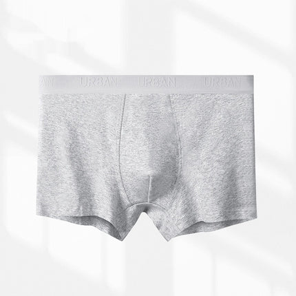 Summer Breathable Plus Size Boys Pure Cotton Boxer Briefs Head