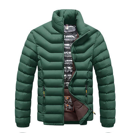Winter New Men's Thickened Cotton Padded Coat