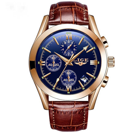 Temperament Business Multifunction Quartz Watch