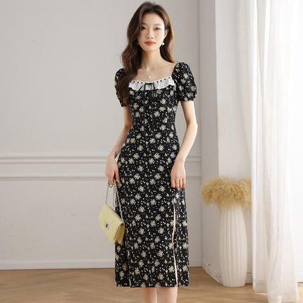 Black Shivering Niche Little Tea Break Skirt