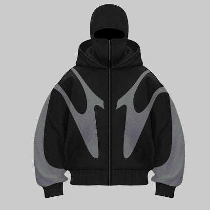 Double Hood Unique Design Hooded Sweater Autumn And Winter Men And Women