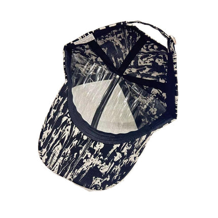 European And American Hat Spring And Summer Thin Graffiti Duck Tongue