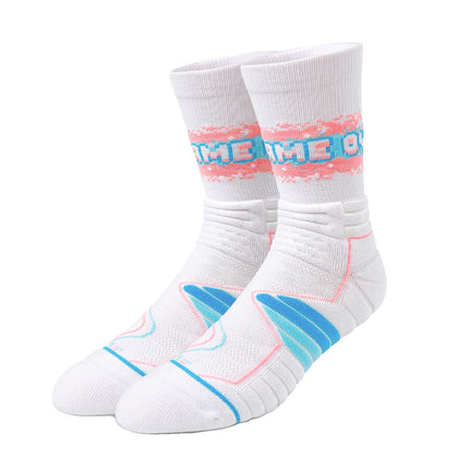 Basketball Men's American-style Long Towel Bottom Sports Socks