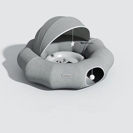 Cat Tunnel Donut Tunnel Crawl Shelter Foldable