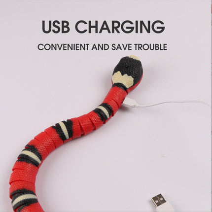 Interactive Electric Induction Snake Funny Cat Toy