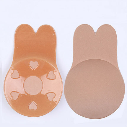 Breathable Bunny Ears Breast Lift Sticker, Invisible Bunny Breast Lift Sticker