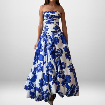 Fashion Tube Top High Waist Dress Women