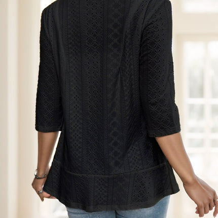 Women's Elegant Open-Front Cardigan