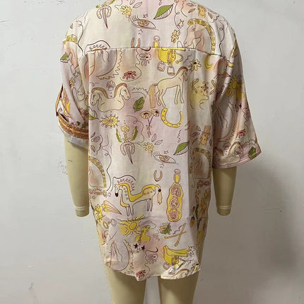 Spring And Summer New Casual Pocket Half Sleeve Suit INS Loose Fashion Women's Wear Two-piece Suit