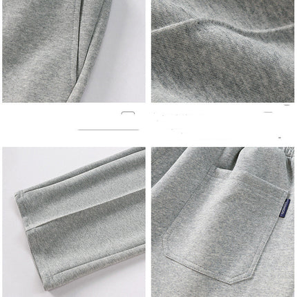 Individual Pleat Stitching Loose Tide Brand Wide-leg Straight Pants