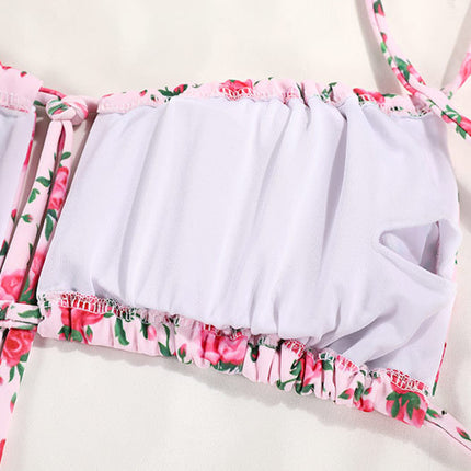 Swimwear Women's Printed Strap Bikini