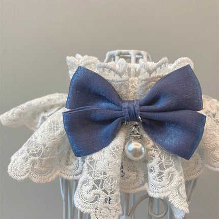 Cat Scarf Pet Jewelry Bell Bow