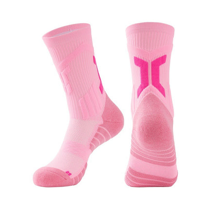 Men's Breathable Quick-dry Basketball Terry Sock