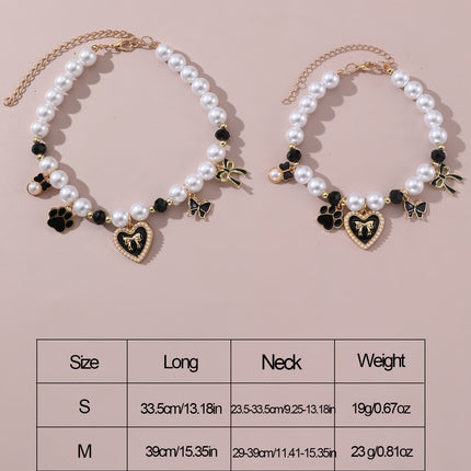 Cartoon Pattern Pendant Necklace Pet