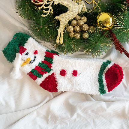 Fashion Simple Magnetic Christmas Socks For Men And Women