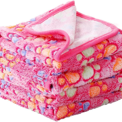 Pet Blanket Dog Cat Coral Fleece Blanket