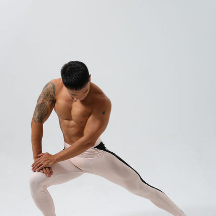 Men's Sports Fitness Tight Autumn High Elastic Trousers