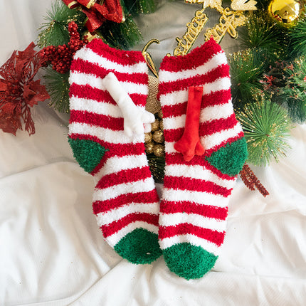 Fashion Simple Magnetic Christmas Socks For Men And Women