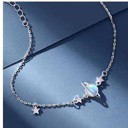 Moonstone Planet Bracelet New Women's Korean Version