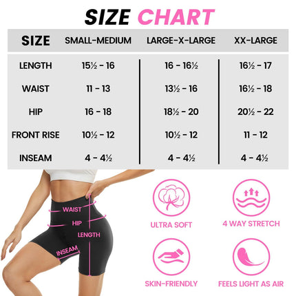 Leggings - 3 Points High Waist, 3 Black Medium Bean Paste, Light Blue