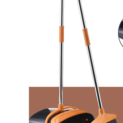 Stable Space-saving Broom And Dustpan For Office Classroom Home Kitchen Household Cleaning Tool