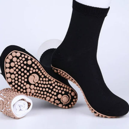 Combed Cotton Acupoint Massage Socks