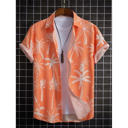 Hawaii Beach 3D Printed Shirt Short Sleeve