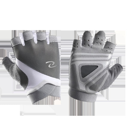 Fitness Training Shock-absorbing Half Finger Gloves