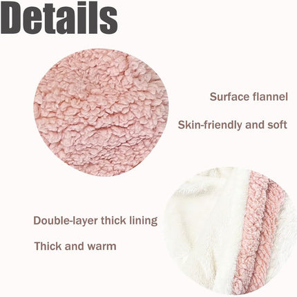 Teddy Bear Pet Cape Blanket With Hood, Polar Fleece Dog Cape Blanket Costume, Winter Snuggie For Dogs Cats