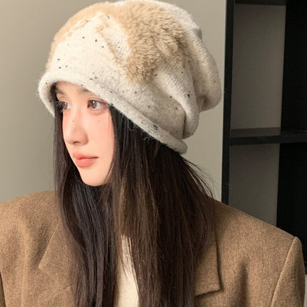 Women's Korean-style All-match Knitted Woolen Cap